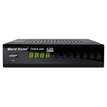 Цифровая ТВ приставка   World Vision  T625A  LAN ресивер с тюнером DVB-T2/C