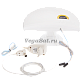 Комнатная ТВ антенна DVB-T2  Рэмо «BAS-5320-DX ИНТЕР 2.0» активная МВ / ДМВ с усилителем