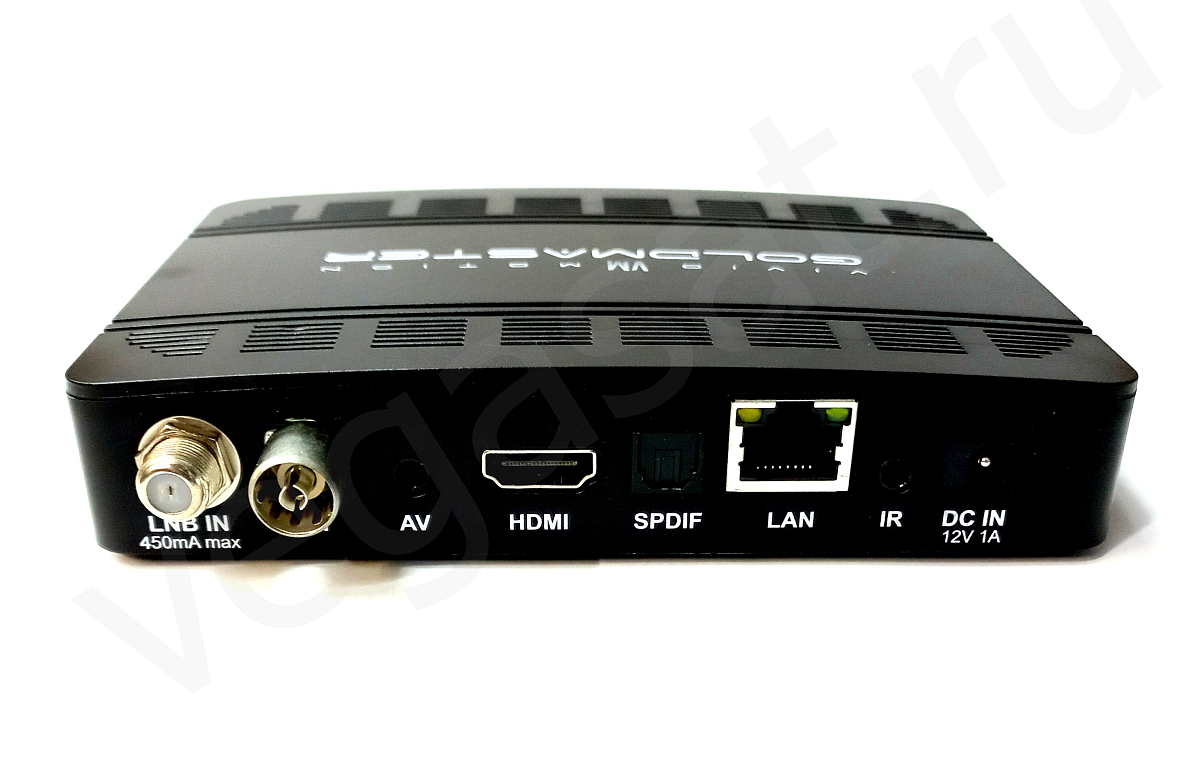 Спутниковый ТВ ресивер GoldMaster SR-525HD ресивер с тюнером DVB-T2/C/S ...