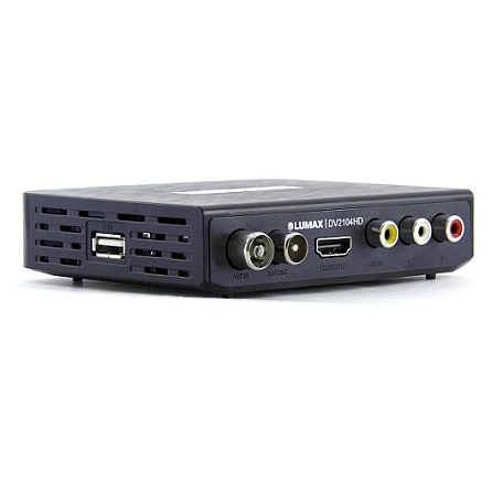 Цифровая ТВ приставка  Lumax DV2104HD ресивер с тюнером DVB-T2/C