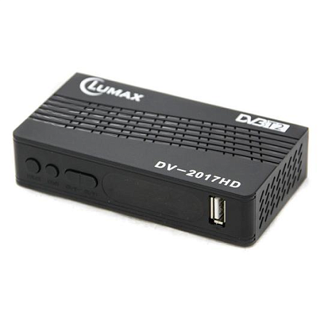 Цифровая ТВ приставка  Lumax DV-2017HD ресивер с тюнером DVB-T2