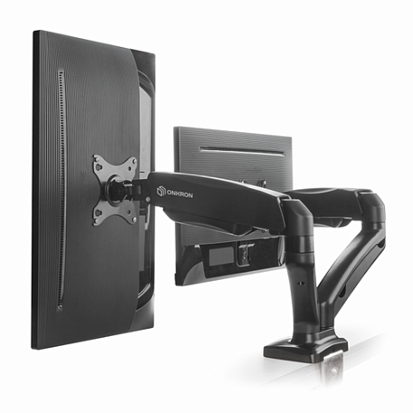 Кронштейн с газлифтом  Onkron G160 black для телевизора / монитора