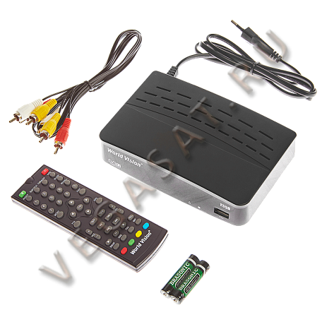 Цифровая ТВ приставка  World Vision T55D ресивер с тюнером DVB-T2