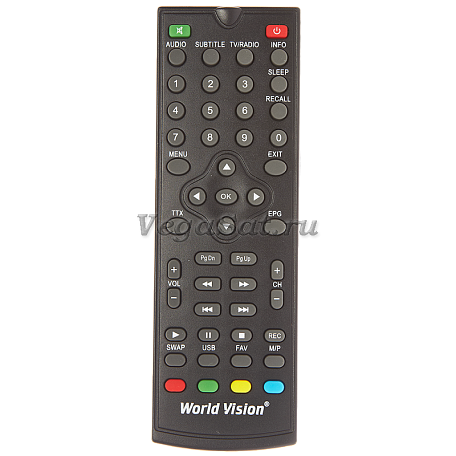 Цифровая ТВ приставка  World Vision T55 ресивер с тюнером DVB-T2