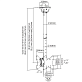 Потолочный ТВ кронштейн  Arm Media LCD-1650 для LED/LCD телевизоров