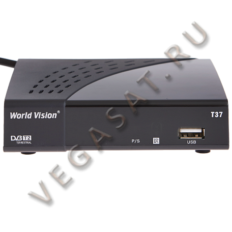Цифровая ТВ приставка  World Vision T37 ресивер с тюнером DVB-T2