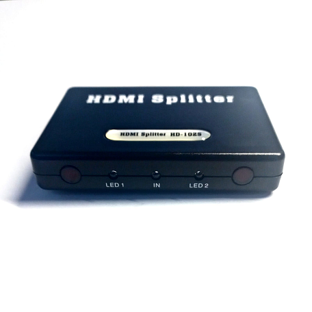 HDMI Splitter 1x2   HD-102S сплиттер 1 вход 2 выхода