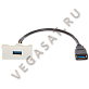 USB Pigtail розетка  Dr.HD SOC USB 3.0 P type A розеточный модуль
