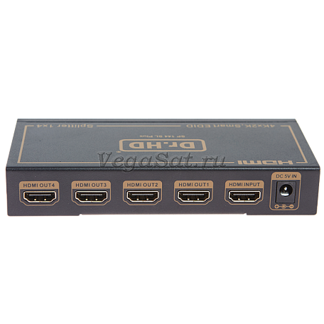 HDMI Splitter разветвитель  Dr.HD SP 144 SL Plus сплиттер 1 вход 4 выхода