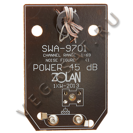 Антенный усилитель   SWA-9701 для решетки (сетки) 80-120 км