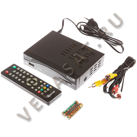Цифровая ТВ приставка  D-color DC1301HD ресивер с тюнером DVB-T2