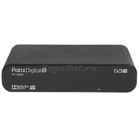 Цифровая ТВ приставка  Patix Digital PT-400D ресивер с тюнером DVB-T2