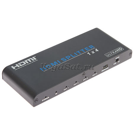 HDMI Splitter разветвитель  Dr.HD SP 145 SL сплиттер 1 вход 4 выхода