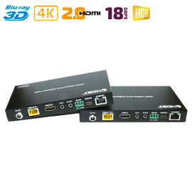 HDMI 2.0 удлинитель с HDBaseT