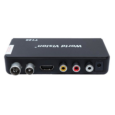 Цифровая ТВ приставка  World Vision T126 ресивер с тюнером DVB-T2