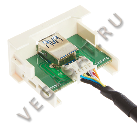 USB Pigtail розетка  Dr.HD SOC USB 3.0 P type A розеточный модуль