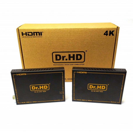 HDMI 2.0  удлинитель extender  Dr.HD EX 50 UHD 18Gb по витой паре, до 50 м