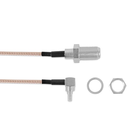 Пигтейл (CRC9 - F-Female)  Vegatel R08273 