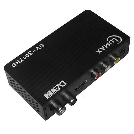 Цифровая ТВ приставка  Lumax DV-3017HD ресивер с тюнером DVB-T2