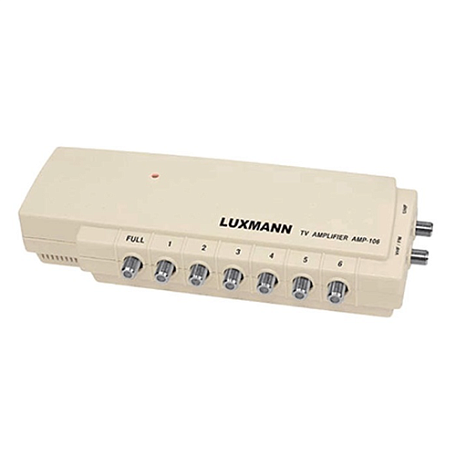 Усилитель ТВ сигнала  Luxmann AMP-106 антенный вход / 6 выходов