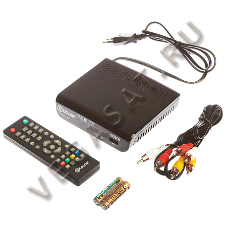 Цифровая ТВ приставка  D-color DC910HD ресивер с тюнером DVB-T2