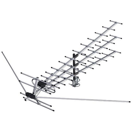 Уличная ТВ антенна  Рэмо «BAS-1340-DX TRITON-XL» активная МВ / ДМВ с усилителем