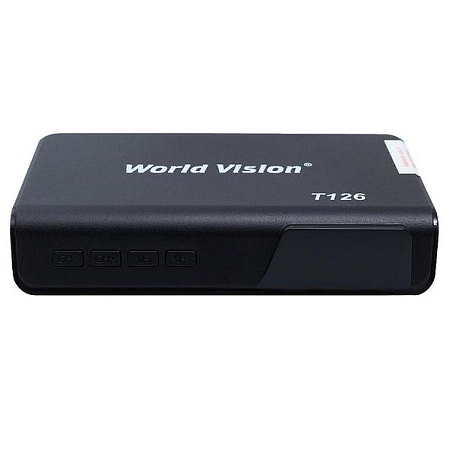 Цифровая ТВ приставка  World Vision T126 ресивер с тюнером DVB-T2