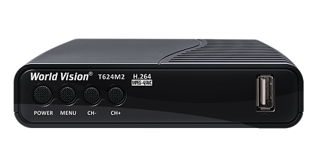 Цифровая ТВ приставка  World Vision T624M2 ресивер с тюнером DVB-T2/C