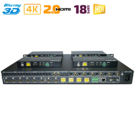 HDMI матрица (6x6 matrix)  Dr.HD MA 666 FBT 70 коммутатор 6 входов 6 выходов