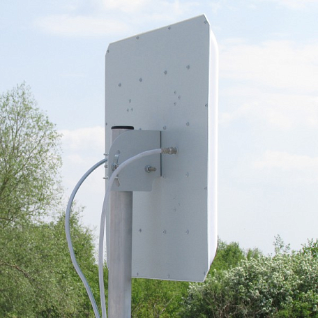 Антенна GSM 3G 4G WiFi  Антэкс Agata-F MIMO панельная, F-Female, 15-17 дБ