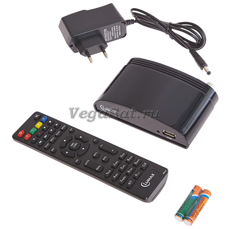 Цифровая ТВ приставка  Lumax DVT2-41103HD ресивер с тюнером DVB-T2