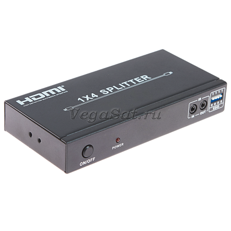 HDMI splitter 1x4 - удлинитель  Dr.HD SC 144 Plus по витой паре, до 50 м