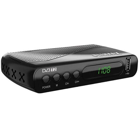 Цифровая ТВ приставка  Lumax DV1108HD ресивер с тюнером DVB-T2/C