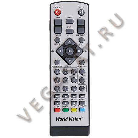 Цифровая ТВ приставка  World Vision T38 ресивер с тюнером DVB-T2