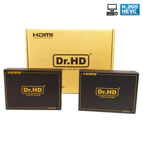 HDMI + USB удлинитель extender  Dr.HD EX 150 KVM по витой паре, до 150 м