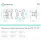 Наклонно-поворотный ТВ кронштейн  Onkron R3 для LED/LCD телевизоров