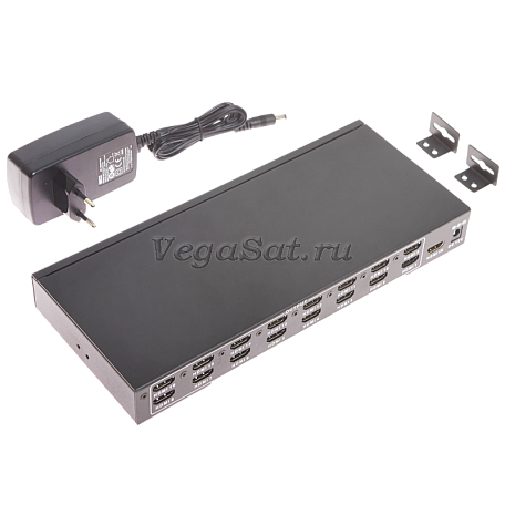 HDMI Splitter разветвитель  Dr.HD SP 1165 SL сплиттер 1 вход 16 выходов