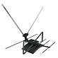 Комнатная ТВ антенна DVB-T2  Рэмо «BAS-5330-P СТРИЖ 2009» пассивная МВ / ДМВ цифровая