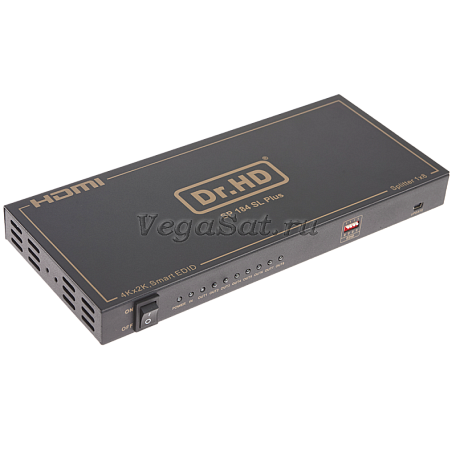 HDMI Splitter разветвитель  Dr.HD SP 184 SL Plus сплиттер 1 вход 8 выходов