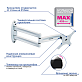Наклонно-поворотный ТВ кронштейн  Kromax TECHNO-11W white для LED/LCD телевизоров