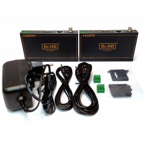 HDMI удлинитель extender  Dr.HD EX 150 POE по витой паре, до 150 м