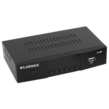 Цифровая ТВ приставка  Lumax DV3211HD ресивер с тюнером DVB-T2/C