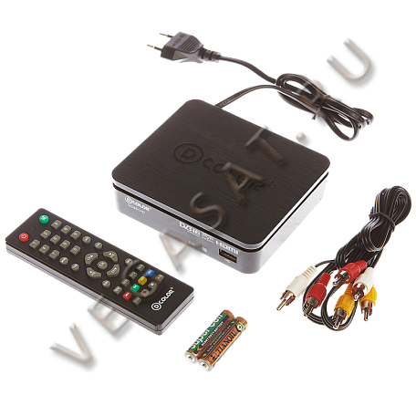 Цифровая ТВ приставка  D-color DC921HD ресивер с тюнером DVB-T2