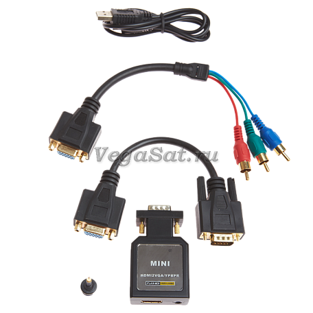 HDMI конвертер - переходник  Dr.HD CV 133 HVY converter (HDMI в VGA+YPbPr)