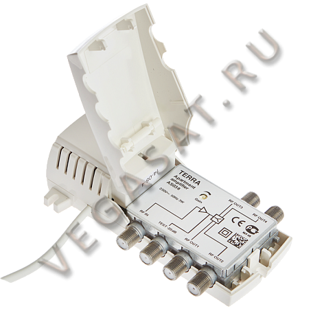 Усилитель ТВ сигнала  Terra AS 038 антенный вход / 4 выхода