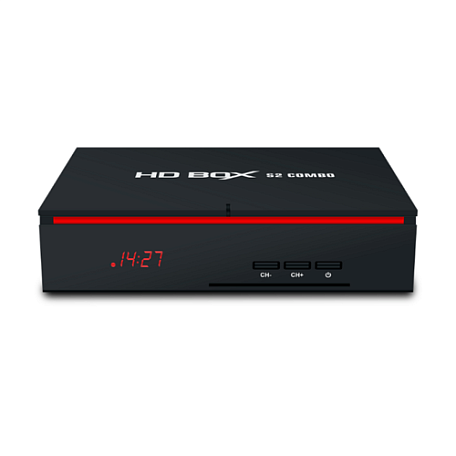Комбинированный ресивер  HD BOX S2 Combo цифровой тюнер DVB-S2/T2/C