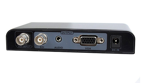 HD-SDI конвертер  Dr.HD CV 134 SDVA преобразует в SDI, VGA и Audio