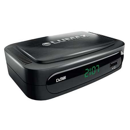 Цифровая ТВ приставка  Lumax DV2107HD ресивер с тюнером DVB-T2/C