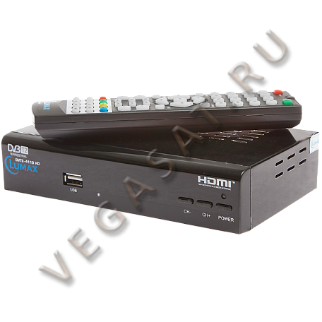 Цифровая ТВ приставка  Lumax DVT2-4110HD ресивер с тюнером DVB-T2