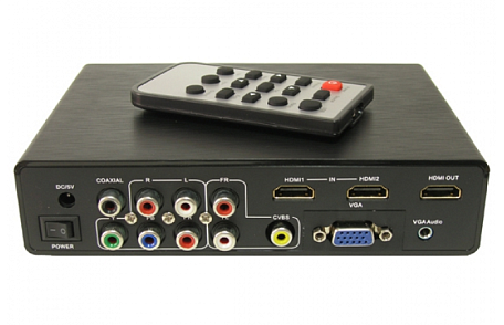 HDMI конвертер - переходник  Dr.HD CV 713 AH (RCA, YPbPr, VGA, USB в HDMI)
